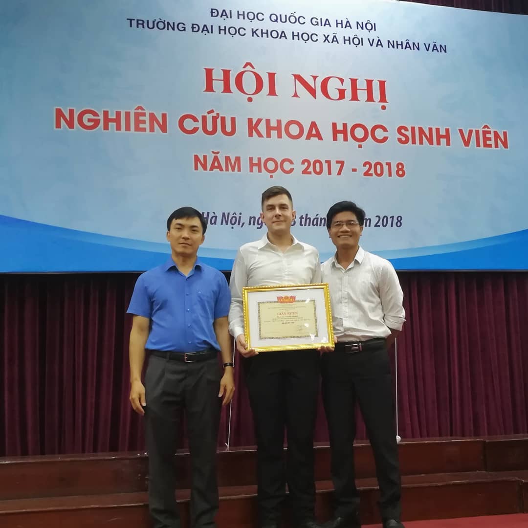 Sinh viên VSL đạt giải nhì NCKH cấp Đại học quốc gia Hà Nội