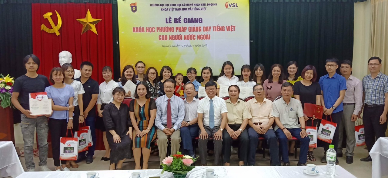 THÔNG BÁO Tuyển sinh lớp “Phương pháp giảng dạy tiếng Việt cho người nước ngoài”